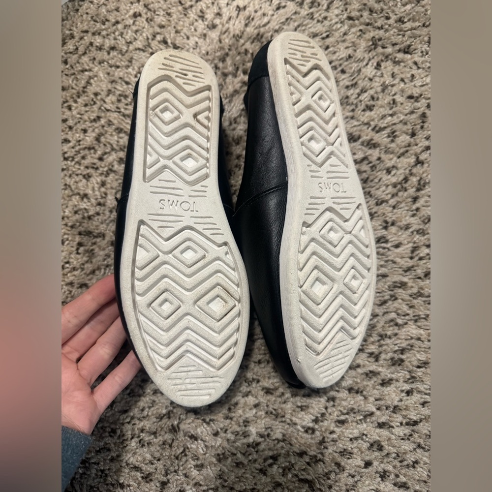 Tom’s Star Wars Black Slip-On Shoes dark side size 8 - Picture 2 of 7